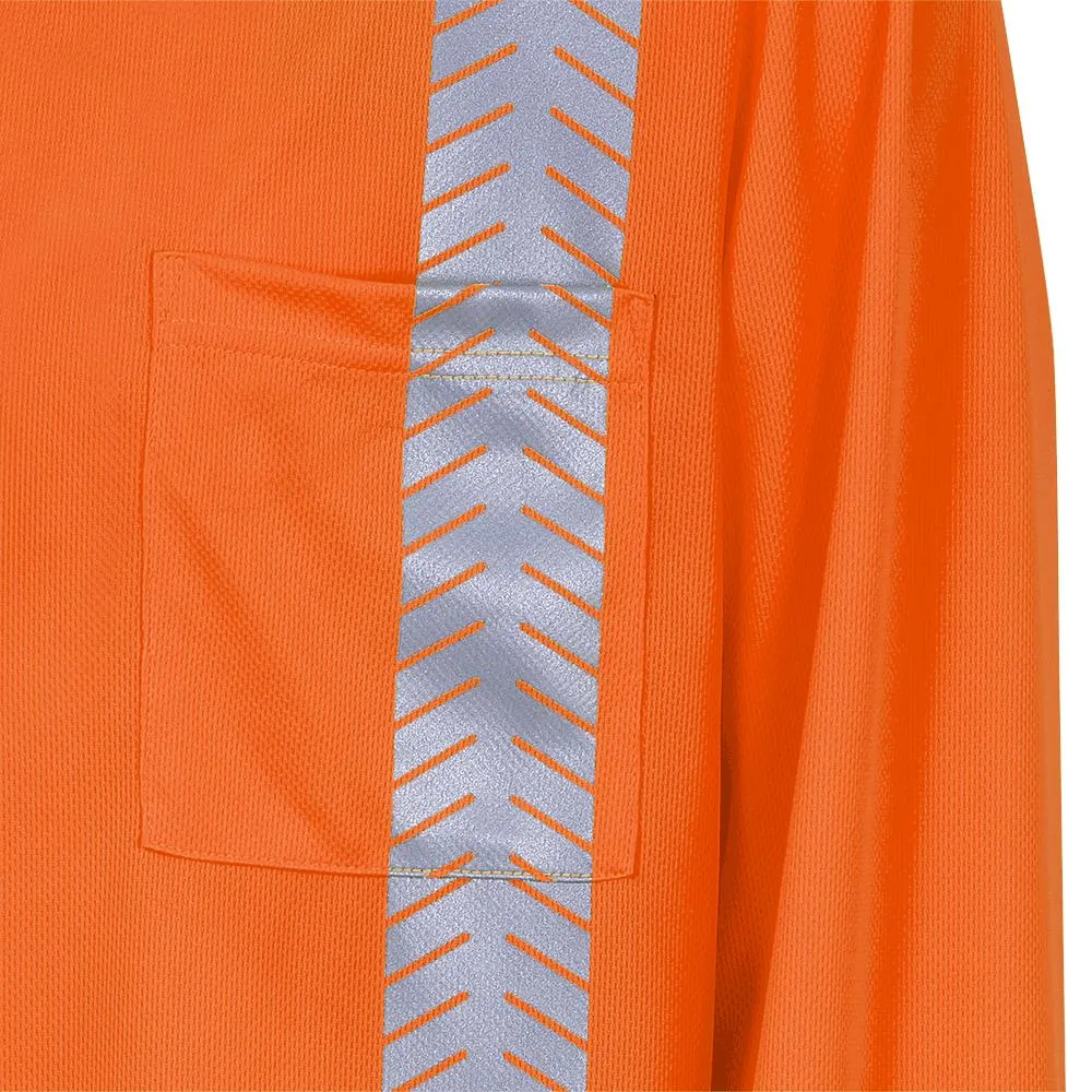 Long-Sleeved Shirt - Pioneer Hi-Viz Coolpass® Long-Sleeved Safety Shirt, 6904A / 6905A