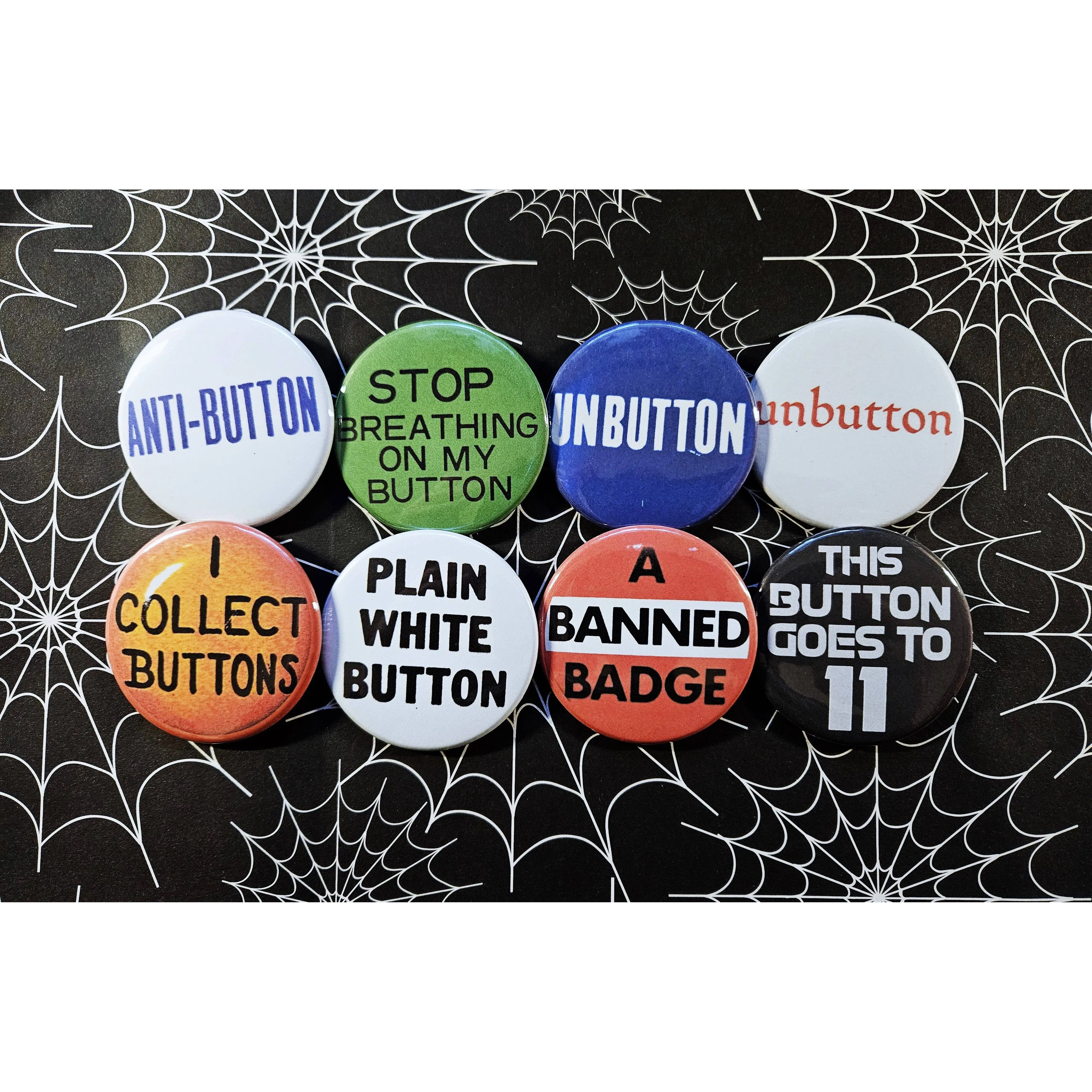 Vintage Reproduction I Collect Buttons Small Pinback Button | 1.25" Diameter